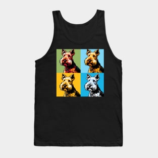 Welsh Terrier Pop Art - Dog Lovers Tank Top